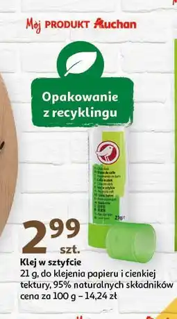 Auchan Klej w sztyfcie Auchan oferta