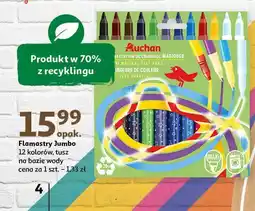 Auchan Flamastry jumbo Auchan oferta