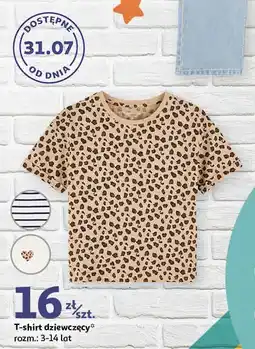 Auchan T-shirt dziewczęcy 3-14 lat Inextenso By Auchan oferta
