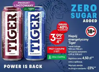 Żabka Napój energetyczny Tiger oferta