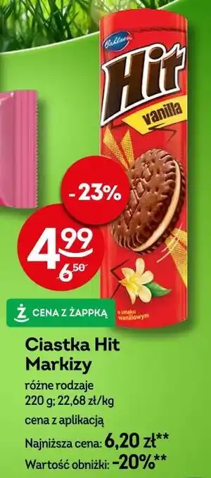 Żabka Ciastka Hit Markizy oferta