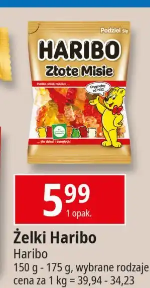 E.Leclerc Żelki Haribo Złote Misie oferta