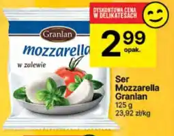 Delikatesy Centrum Ser Mozzarella Granlan oferta