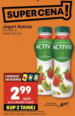 Delikatesy Centrum Jogurt Activia oferta