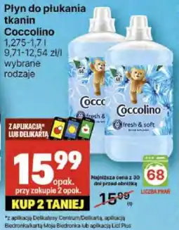 Delikatesy Centrum Płyn do płukania tkanin Coccolino oferta
