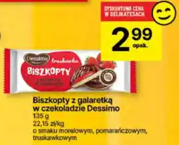 Delikatesy Centrum Biszkopty z galaretką w czekoladzie Dessimo oferta