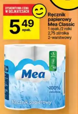 Delikatesy Centrum Ręcznik papierowy Mea Classic oferta
