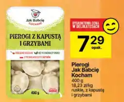 Delikatesy Centrum Pierogi Jak Babcię Kocham oferta