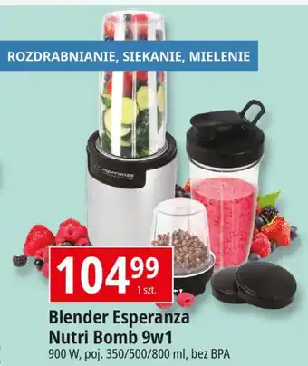 E.Leclerc Blender nutri bomb 9w1 Esperanza oferta