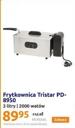 Action Frytkownica Tristar PD-8950 3l 2000w oferta