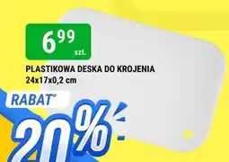 bi1 Plastikowa deska do krojenia 24x17x0,2 cm oferta