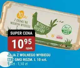 bi1 Jaja z wolnego wybiegu bez GMO roz. L 10szt. oferta