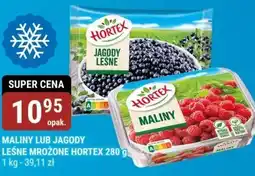 Maliny lub jagody leśne mroźone Hortex 280g