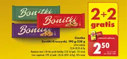 Biedronka Ciastka Bonitki Kruszynki, 190 g-238 g oferta