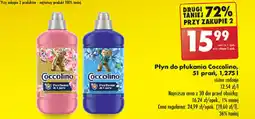 Biedronka Płyn do płukania Coccolino, 51 prań, 1,275 l oferta