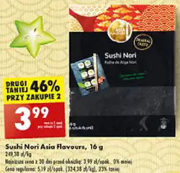 Biedronka Sushi Nori Asia Flavours, 16 g oferta
