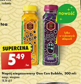 Biedronka Napój niegazowany Gon Con Bubble, 300 ml oferta