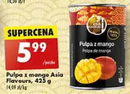 Biedronka Pulpa z mango Asia Flavours, 425 g oferta