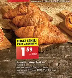 Biedronka Rogalik croissant, 60 g oferta