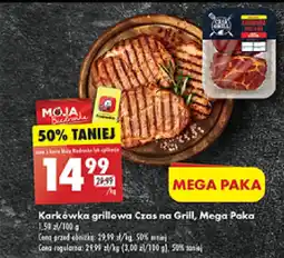 Biedronka Karkówka grillowa Czas na Grill, Mega Paka 1 kg oferta