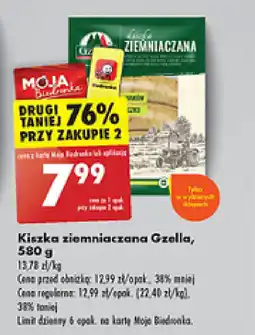 Biedronka Kiszka ziemniaczana Gzella, 580 g oferta