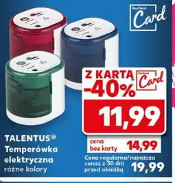 Kaufland Temperówka Talentus oferta