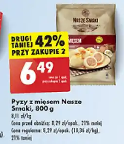 Biedronka Pyzy z mięsem Nasze Smaki, 800 g oferta