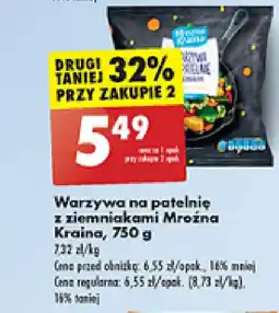 Biedronka Warzywa na patelnię z ziemniakami Mroźna Kraina, 750 g oferta