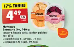 Biedronka Hummus Smaczne Go, 140 g oferta