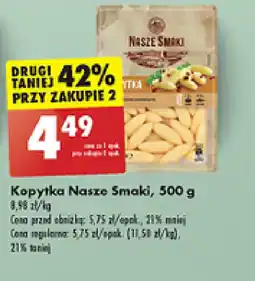 Biedronka Kopytka Nasze Smaki, 500 g oferta