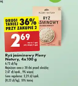 Biedronka Ryż jaśminowy Plony Natury, 4x100 g oferta