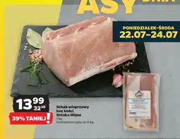 Netto Schab wieprzowy bez kości Sztuka Mięsa oferta