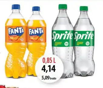 DUO-TES Fanta Orange / Sprite 0,85 l oferta