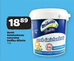 Serek śmietankowy naturalny Delfiko Miletto