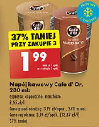 Biedronka Napój kawowy Cafe d' OR, 230 ml oferta