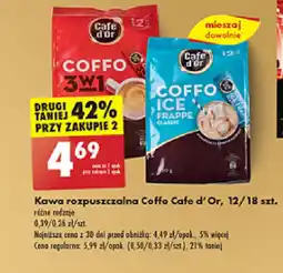 Biedronka Kawa rozpuszczalna Coffo Cafe d'Or, 12/18 szt. oferta