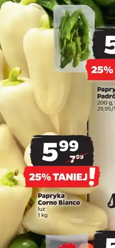 Netto Papryka Corno Bianco luz 1 kg oferta