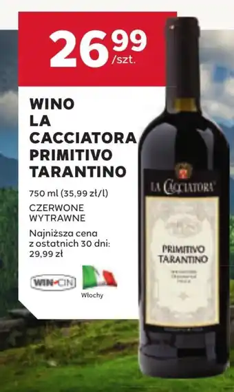 Stokrotka Wino wytrawne Primitivo oferta