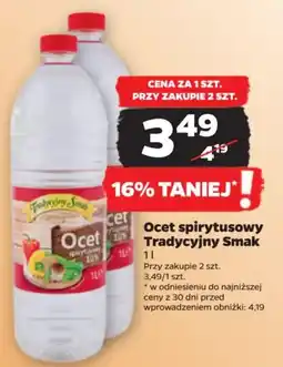 Netto Ocet spirytusowy Tradycyjny Smak 1l oferta
