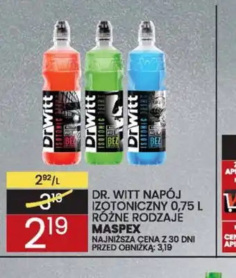 Wafelek Dr. Witt napój izotoniczny oferta