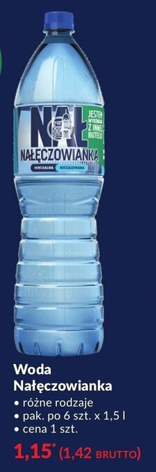 Makro Woda Nałęczowianka 1,5l oferta