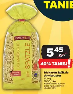 Netto Makaron Spätzle Armbruster 500g oferta