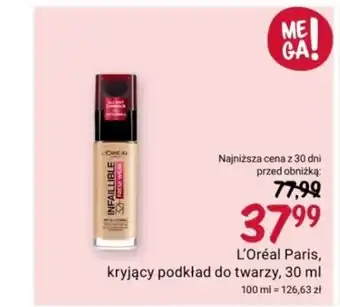 Rossmann L'Oréal Paris, kryjący podkład do twarzy, 30 ml oferta