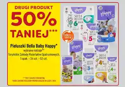 Pieluszki Bella Baby Happy Toruńskie Zakłady Materiałów Opatrunkowych, 34 szt. - 52 szt.