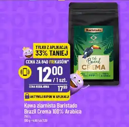 Kawa ziarnista Baristado Brazil Crema 100% Arabica 250 g
