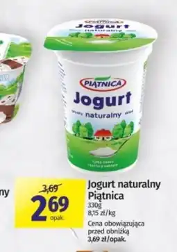 Społem Piątnica Jogurt naturalny 330 g oferta