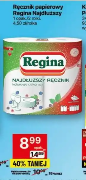 Delikatesy Centrum Ręcznik papierowy Regina oferta