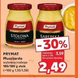 Kaufland Musztarda Prymat oferta