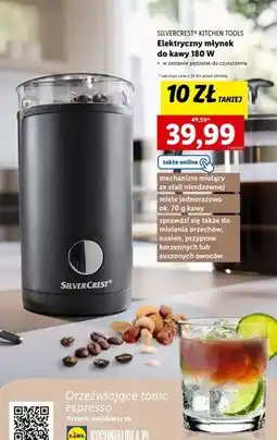 Lidl Młynek do kawy SilverCrest oferta
