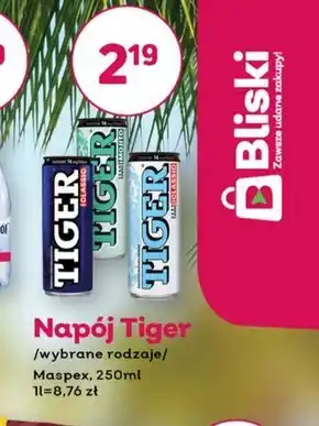 Społem Napój energetyczny Tiger oferta